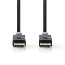 Nedis CCBW37000AT20 - Kabel DisplayPort | DisplayPort Zástrčka - DisplayPort Zástrčka | 2 m | Antracit