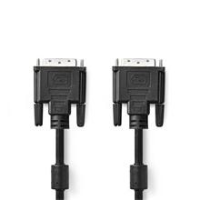 Nedis CCGB32000BK20 - Kabel DVI | DVI-D 24+1-Pin Zástrčka - DVI-D 24+1-Pin Zástrčka | 2 m | Černá barva