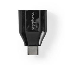 Nedis CCGB60915BK - USB 3.0 Adaptér | Typ-C Zástrčka - A Zásuvka | Černá barva