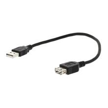 Nedis CCGP60010BK30 - USB 2.0 kabel | A Zástrčka - A Zásuvka | 3 m | Černá barva