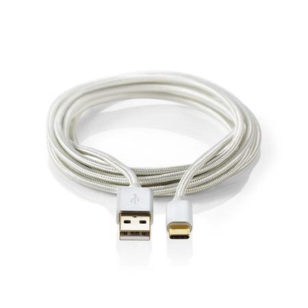 Nedis CCTB60600AL30 - USB 2.0 kabel | Typ-C