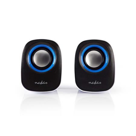 Nedis CSPR10020BU - PC reproduktor | 2.0 | 12 W |