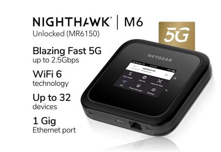 Netgear Nighthawk M6 5G WiFi 6 Mobile Hotspot