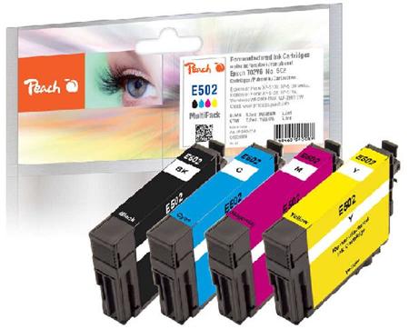 PEACH kompatibilní cartridge Epson 502 MultiPack,