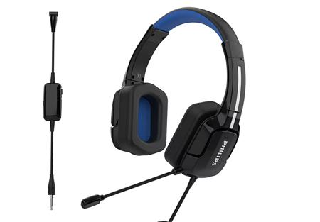 Philips TAGH301BL 3.5mm Wired Gaming Headset -