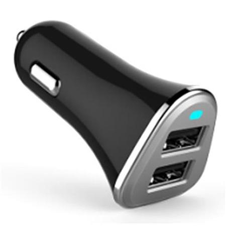 PLATINET nabíječka do auta 2xUSB 3,4A černá +