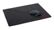 Podložka pod myš látková černá, MP-GAME-L, herní, 400x450