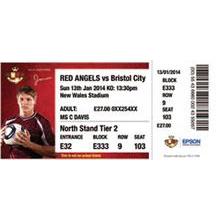 Premium Matte Ticket - Roll: 102mm x