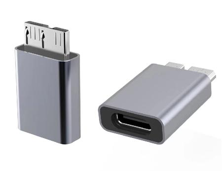PremiumCord Aluminium USB C female - USB3.0 Micro