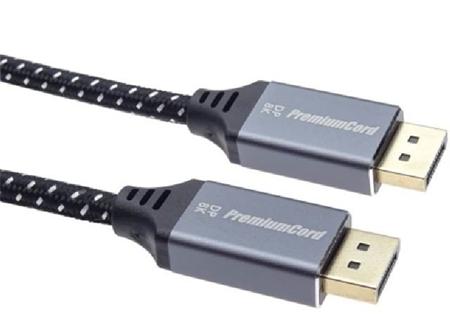 PremiumCord DisplayPort 1.4 přípojný kabel,