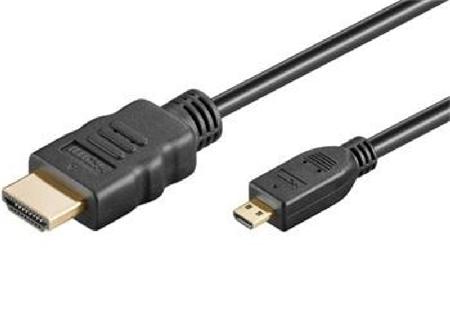 PremiumCord Kabel HDMI A - HDMI micro D,