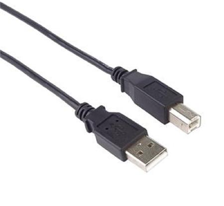 PremiumCord Kabel USB 2.0, A-B, 0.5m barva