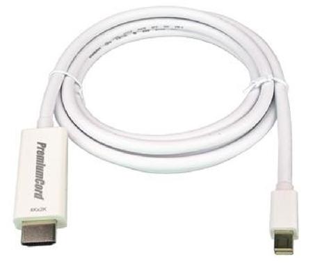 PremiumCord mini DisplayPort 1.2 na HDMI 2.0