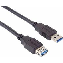 PremiumCord Prodlužovací kabel USB 3.0 Super-speed 5Gbps A-A, MF, 9pin, 0,5m