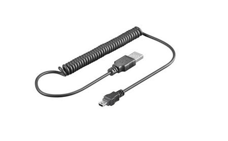 PremiumCord USB 2.0 kabel, A-B mini 1.5m -