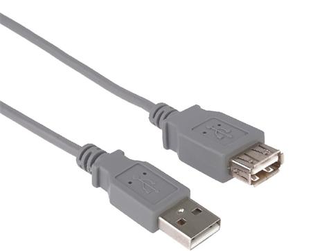 PremiumCord USB 2.0 kabel prodlužovací, A-A,