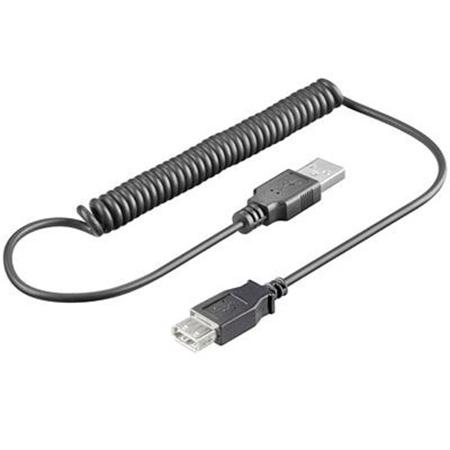 PremiumCord USB 2.0 kabel prodlužovací kroucený,
