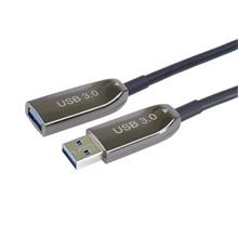 PremiumCord USB 3.0 prodlužovací optický AOC kabel A/Male - A/Female 15m