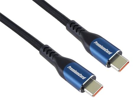 PremiumCord USB-C kabel ( USB 3.2 GEN 2x2, 5A,