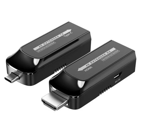 PremiumCord USB-C na HDMI extender přes