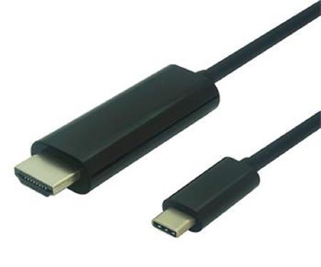 PremiumCord USB-C na HDMI kabel 1,8m rozlišení