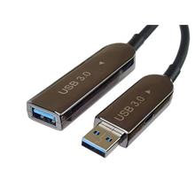 PremiumCord USB3.0 + 2.0 prodlužovací optický AOC kabel A/Male - A/Female 7m