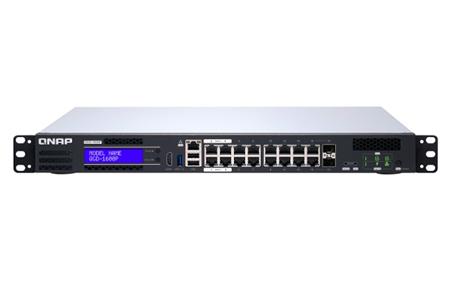 QNAP QGD-1600P: 16 1GbE PoE ports with 2 RJ45 and