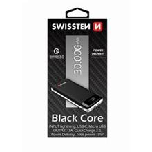 SWISSTEN BLACK CORE POWER BANK 30000