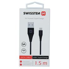 SWISSTEN DATOVÝ KABEL USB / USB-C SUPER FAST