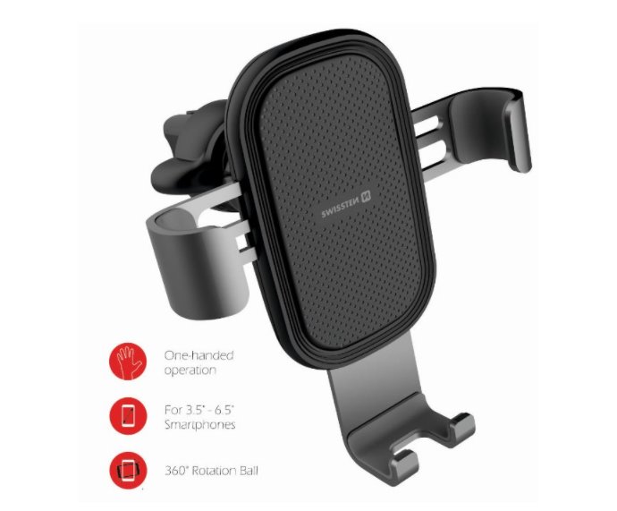 SWISSTEN GRAVITY DRŽÁK DO VENTILACE AUTA S-GRIP