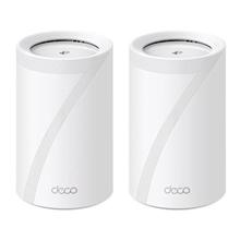 TP-Link Deco BE65(2-pack) BE9300 Třípásmový systém Mesh WiFi 7 pro celou domácnost, 4x 2.5GLAN, USB, 2,4/5/6GHz, HomeSh