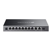 TP-Link ES210GMP Omada 10portový gigabitový Easy Managed switch s 8 porty PoE+