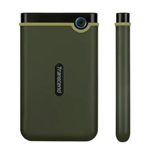 TRANSCEND 1TB StoreJet 25M3G SLIM, USB 3.0, 2.5” Externí Anti-Shock disk, tenký profil, armádní zelená 
