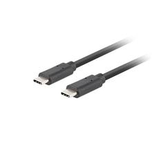 USB-C M/M 3.1 GEN 2 kabel 0,5m 10GB/S PD100W černá  