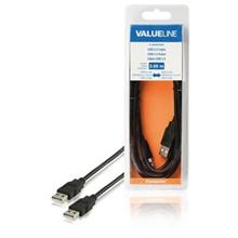 Valueline VLCB60000B30 - Kabel USB 2.0 A zástrčka