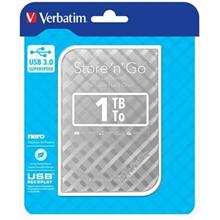 VERBATIM Store´n´ Go 2,5" GEN2 1TB USB 3.0 stříbrný