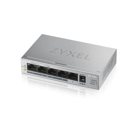 Zyxel GS1005-HP, 5 Port Gigabit PoE+ unmanaged