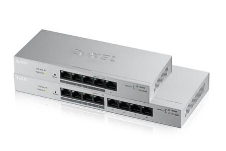 Zyxel GS1200-8HP, 8-port Desktop Gigabit Web