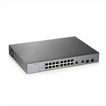 Zyxel GS1350-18HP, 18 Port managed CCTV PoE