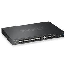 Zyxel XGS4600-32F, 32-port Managed Layer3+ Gigabit switch, 24x Gigabit SFP + 4x Gigabit dual personality (RJ45/SFP) + 4